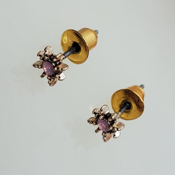 ๐ค BUNDLE TO SAVE ๐ค Torrid Pink Crystal Starburst Stud Earrings - Picture 4 of 5
